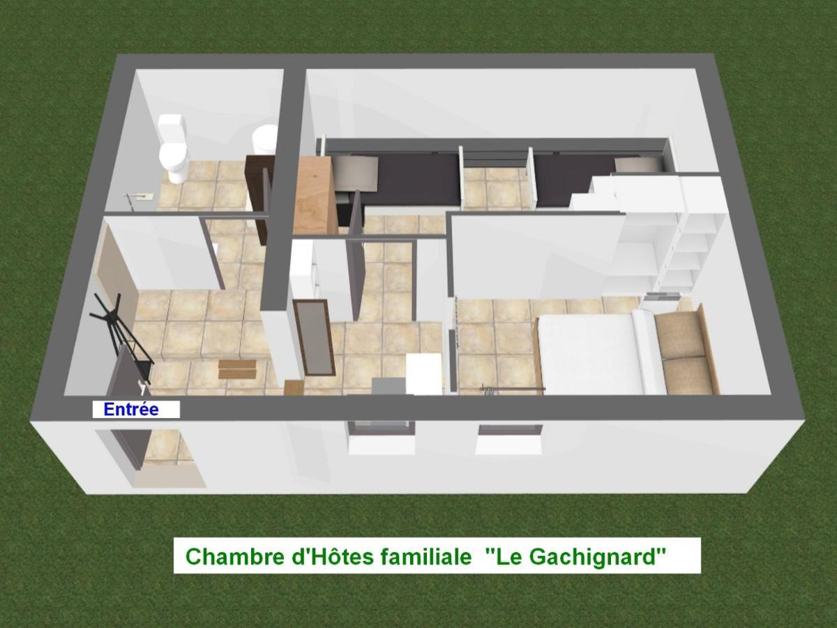 Chambre D'Hotes Le Gachignard Courlay Luaran gambar